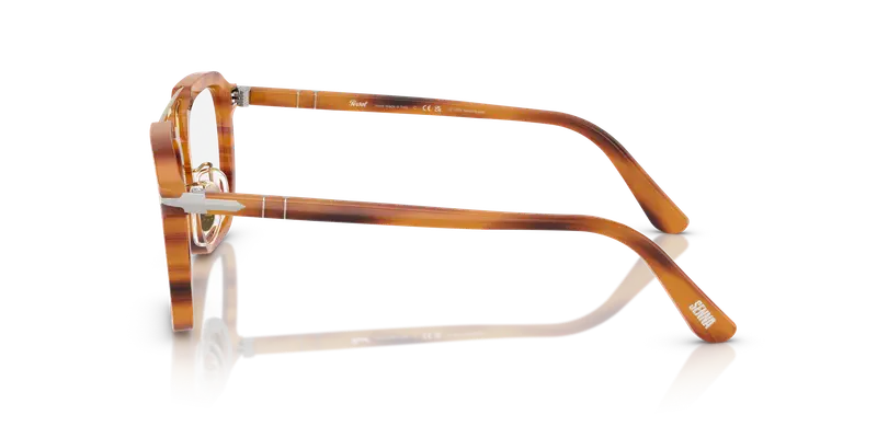 Persol Unisex PO0204V 960 Montature da vista Acetato Tartaruga Trasparente Squadrata Normale miniatura 3