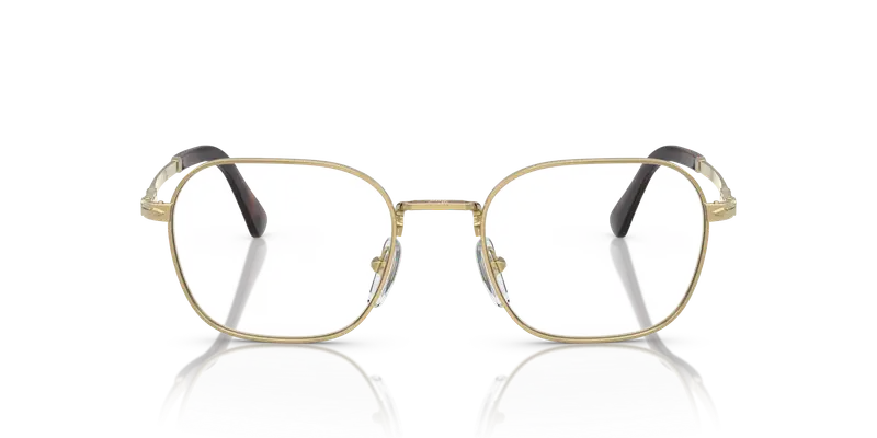 Persol Unisex PO1010V 515 Montature da vista Metallo Oro Trasparente Pillow Normale miniatura 2