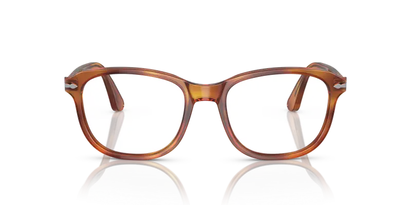 Persol Unisex PO1935V 96 Montature da vista Acetato Havana Pillow miniatura 2