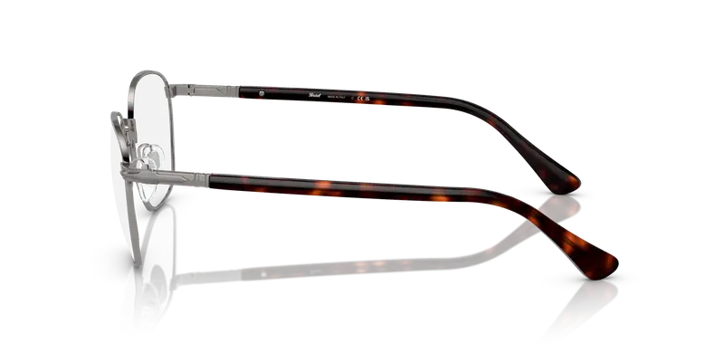 Persol Unisex PO2476V 513 Montature da vista Metallo Canna di fucile Squadrata miniatura 3