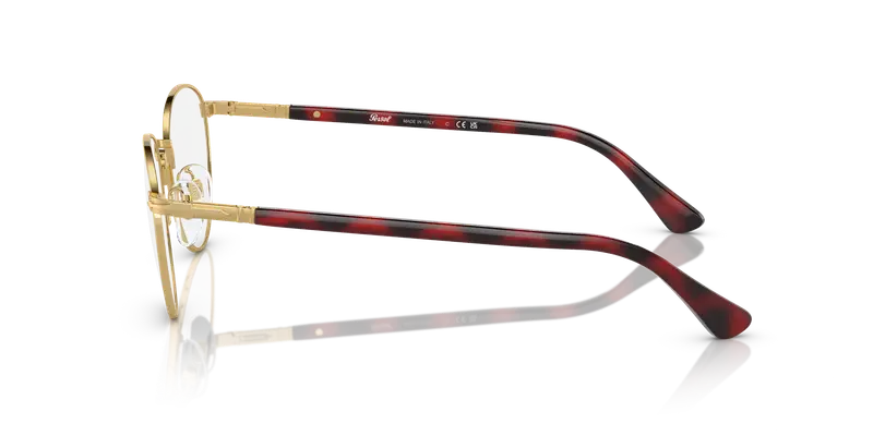 Persol Unisex PO2478V 515 Montature da vista Metallo Oro Pantos miniatura 3