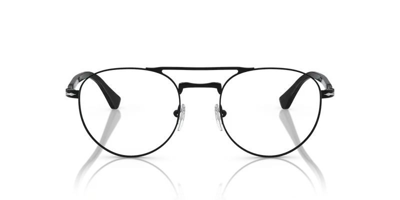 Persol Unisex PO2495V 1078 Montature da vista Metallo Nero Pantos miniatura 2