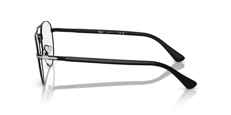 Persol Unisex PO2495V 1078 Montature da vista Metallo Nero Pantos miniatura 3