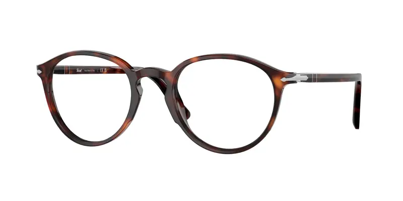 Persol Unisex PO3218V  24 Montature da vista Acetato Tartaruga Trasparente Pantos Normale