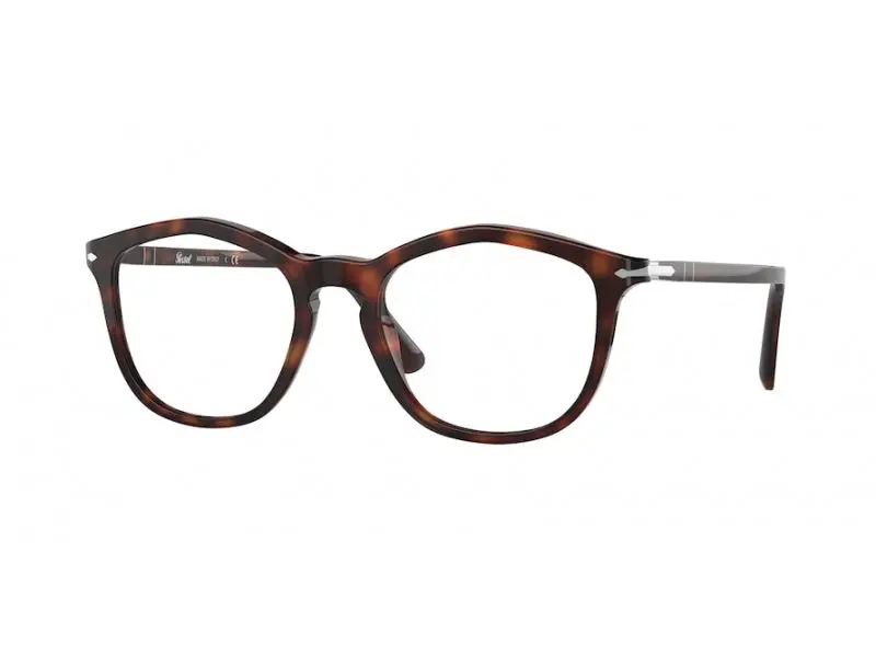 Unisex PO3267V 24 Montature da vista Plastica Havana Geometrica