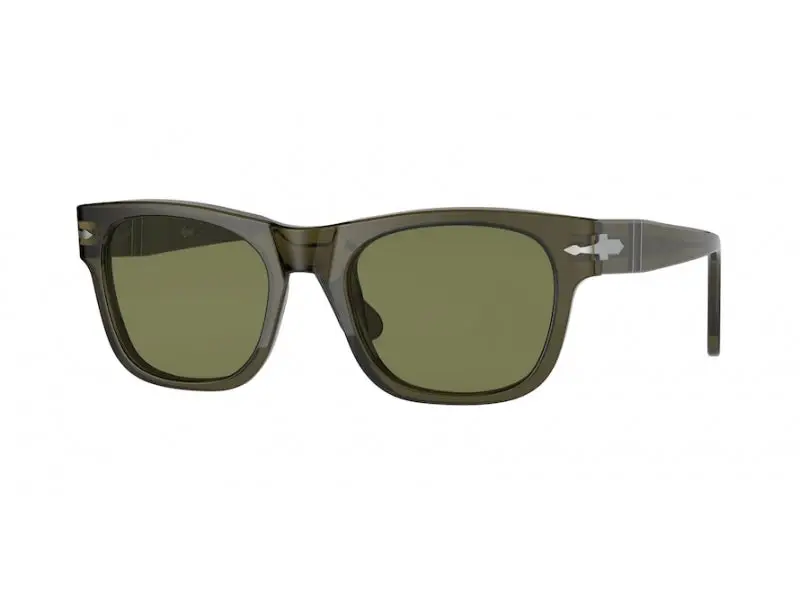 Persol Unisex PO3269S  11034E Occhiali da sole Acetato Verde Verde Squadrata Normale