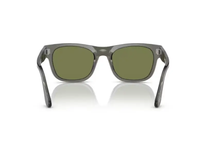 Persol Unisex PO3269S 11034E Occhiali da sole Plastica Grigio Verde Squadrata miniatura 2