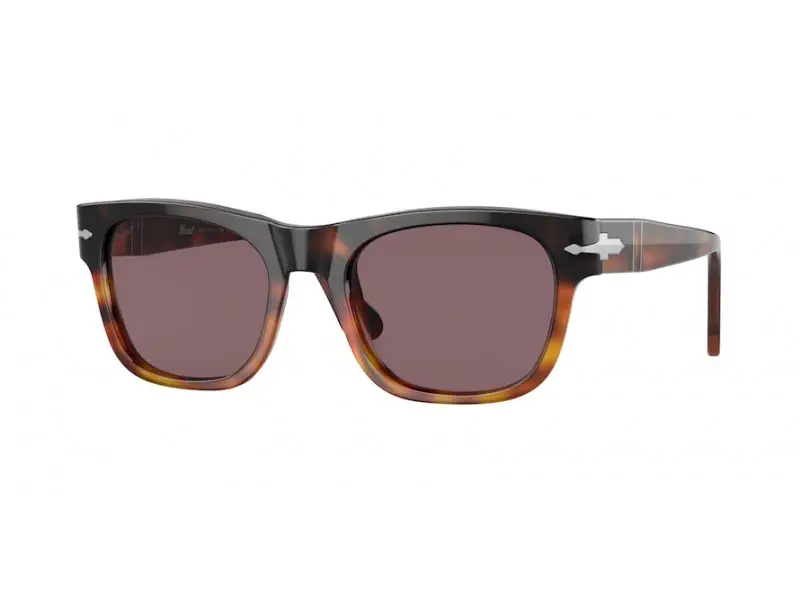 Persol Unisex PO3269S 1160AF Occhiali da sole Plastica Rosso Viola Squadrata