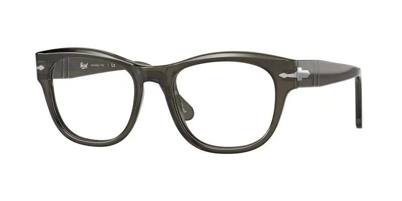 Persol Unisex PO3270V 1103 Montature da vista Plastica Grigio  Squadrata