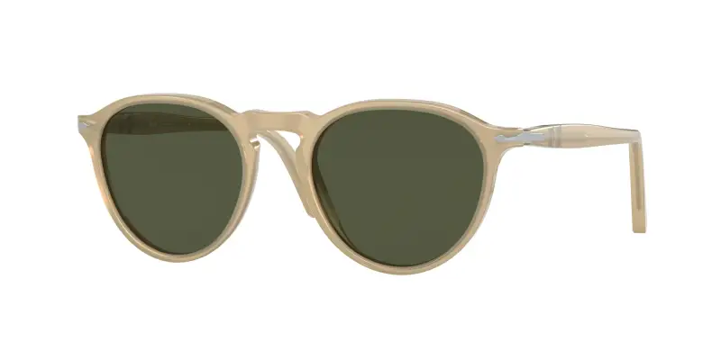 Unisex PO3286S 116931 Occhiali da sole Acetato Marrone Verde Pantos Normale