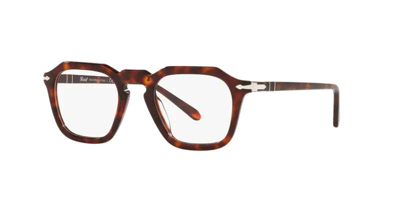 Persol Unisex PO3292V 24 Montature da vista Plastica Havana Squadrata miniatura 2