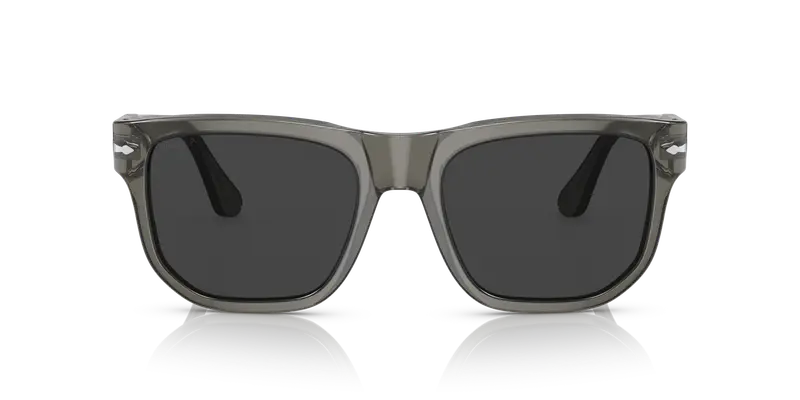 Persol Unisex PO3306S 110348 Occhiali da sole Acetato Verde Grigio Squadrata Polarizzata miniatura 2