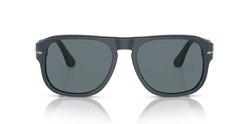 Persol Unisex PO3310S JEAN 11893R Occhiali da sole Acetato Blu Blu Squadrata Polarizzata miniatura 2