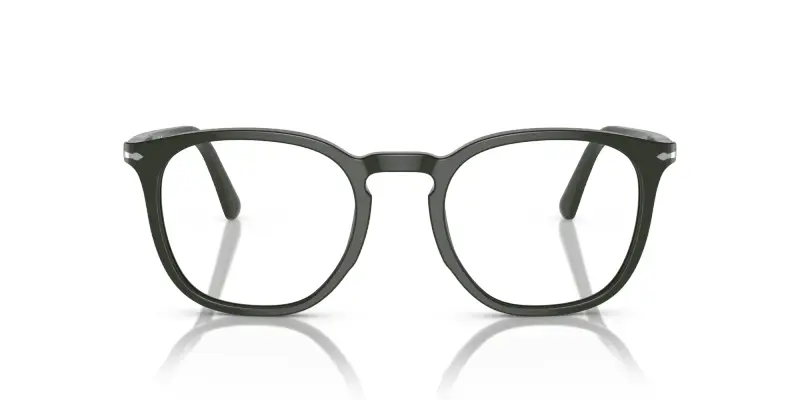 Unisex PO3318V 1188 Montature da vista Acetato Verde Trasparente Pantos Normale miniatura 3