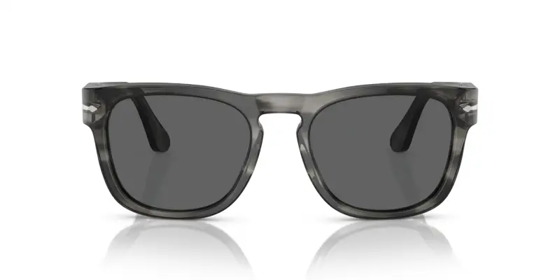 Unisex PO3333S ELIO 1192B1 Occhiali da sole Acetato Grigio Grigio Squadrata Normale miniatura 3