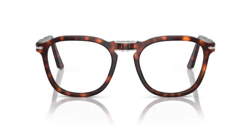 Persol Unisex PO3345V RENE' 24 Montature da vista Acetato Tartaruga Trasparente Squadrata Normale miniatura 2