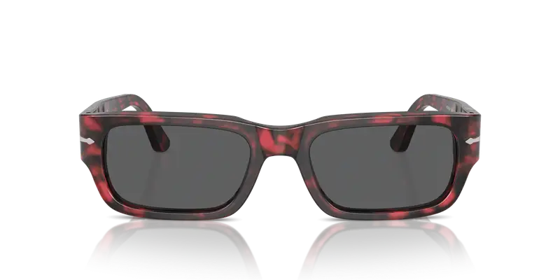 Persol Unisex PO3347S ADRIEN 1212B1 Occhiali da sole Acetato Tartaruga Grigio Squadrata Normale miniatura 2