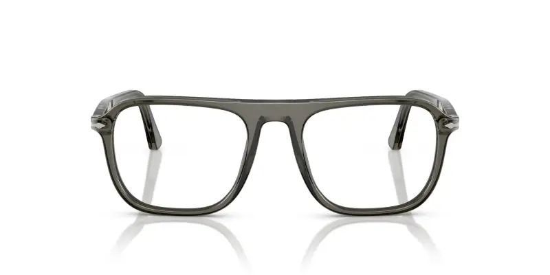 Unisex PO3359V JACQUES 1103 Montature da vista Acetato Grigio Trasparente Squadrata Normale miniatura 3