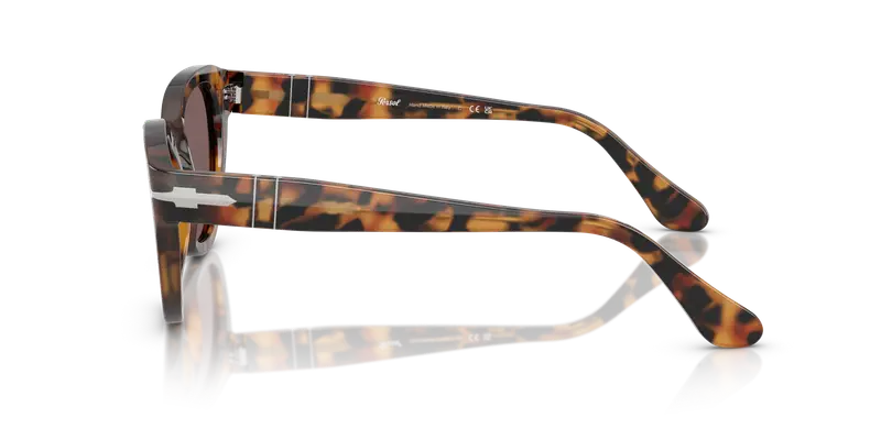 Persol Unisex PO3379S 105253 Occhiali da sole Acetato Tartaruga Viola Farfalla Normale miniatura 3