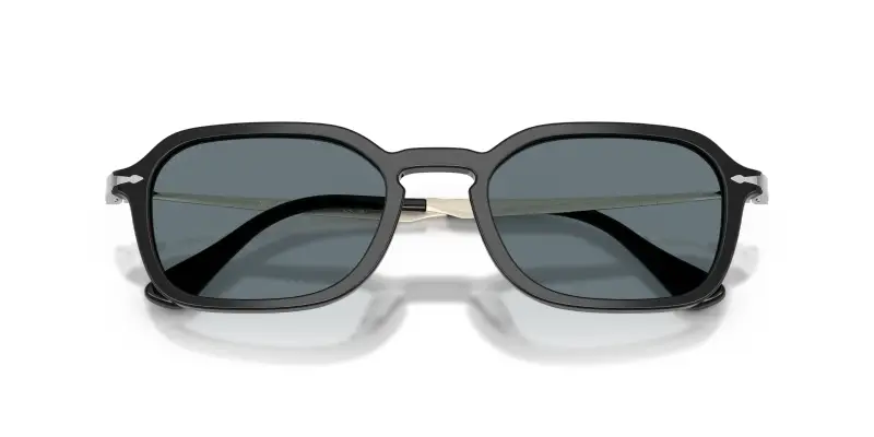 Unisex PO3381S 95/3R Occhiali da sole Acetato Nero Grigio Pantos Polarizzata miniatura 2