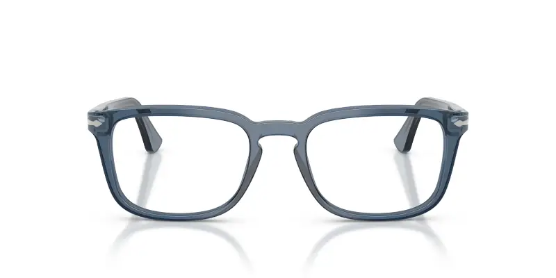 Unisex PO3382V 1197 Montature da vista Acetato Blu Trasparente Pillow Normale miniatura 3