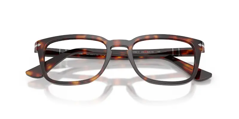 Unisex PO3382V 24 Montature da vista Acetato Tartaruga Trasparente Pillow Normale miniatura 2