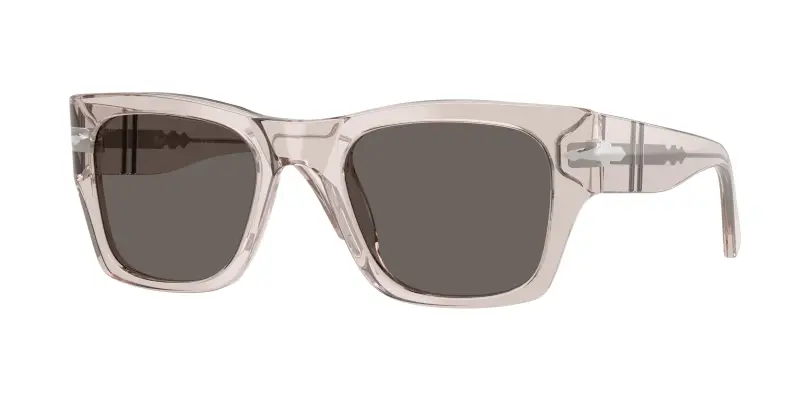 Unisex PO3384S 1229B1 Occhiali da sole Acetato Grigio Grigio Squadrata Normale