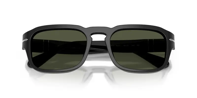 Unisex PO3386S 95/31 Occhiali da sole Acetato Nero Verde Pillow Normale miniatura 2