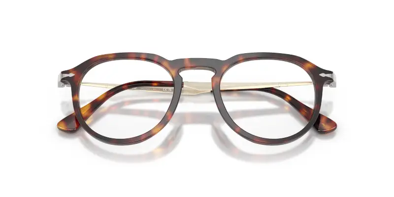 Unisex PO3387V PIER 24 Montature da vista Acetato Tartaruga Trasparente Pillow Normale miniatura 2