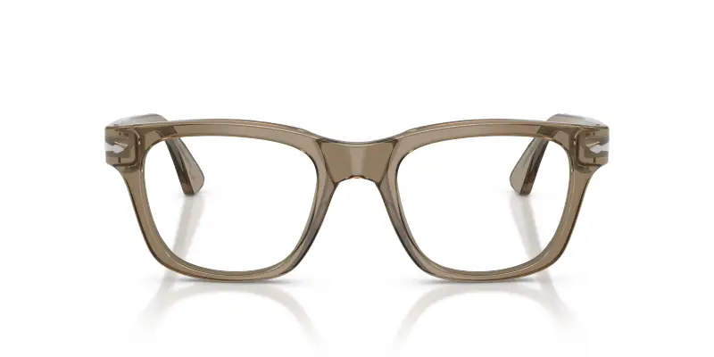 Unisex PO3389V CECIL 1228 Montature da vista Acetato Marrone Trasparente Squadrata Normale miniatura 3