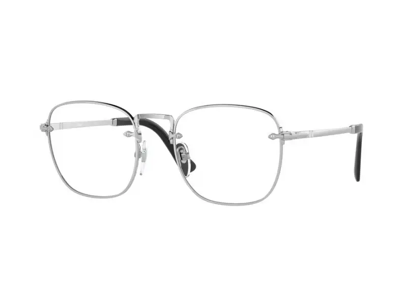 Uomo Persol PO2490V 518 Montature da vista Metallo Argento Squadrata