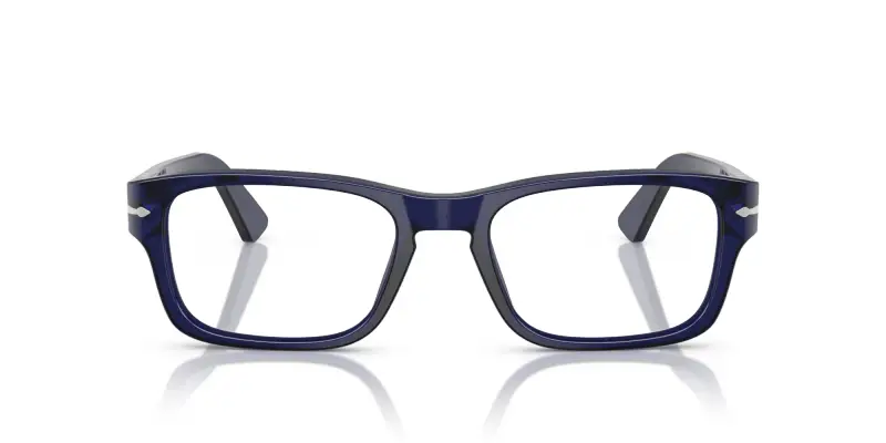 Uomo Persol PO3364V 181 Montature da vista Acetato Blu Squadrata Normale miniatura 3