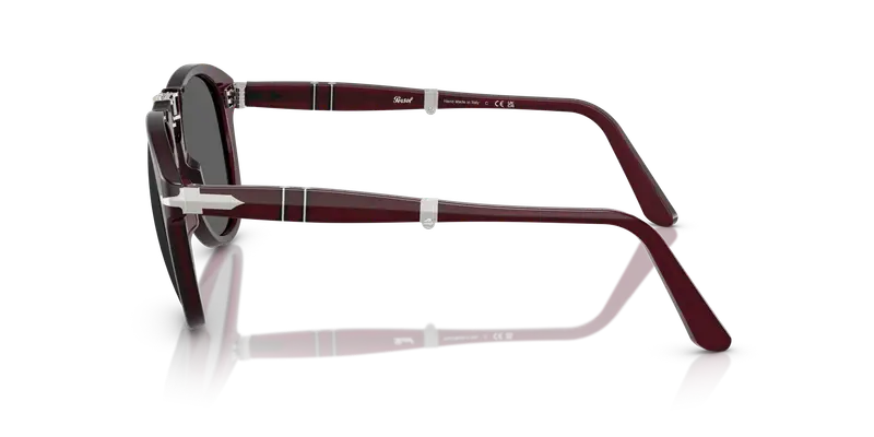 Persol Occhiali da sole Uomo Bordeaux 837905 miniatura 3