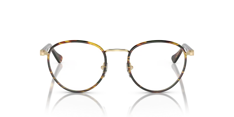 Persol Uomo PO2410VJ 1098 Montature da vista Metallo Tartaruga Trasparente Pantos Normale miniatura 2