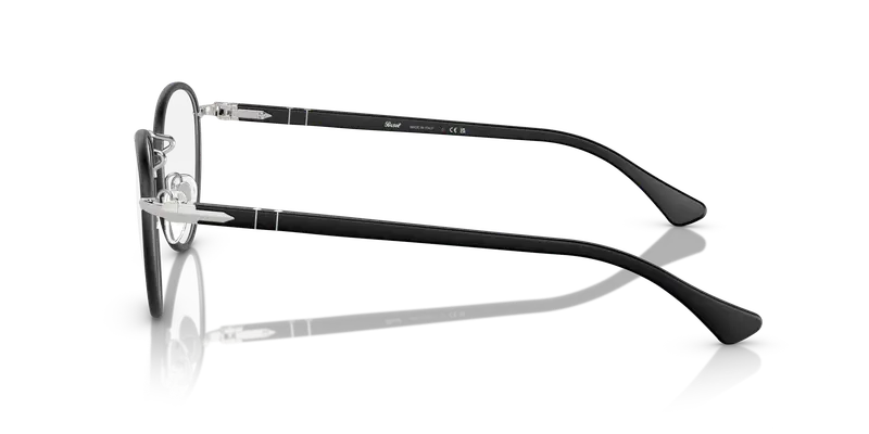 Persol Uomo PO2410VJ 1119 Montature da vista Metallo Argento Trasparente Pantos Normale miniatura 3