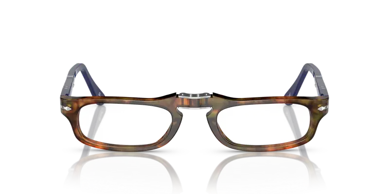 Persol Uomo PO2886V 1134 Montature da vista Acetato Tartaruga Trasparente Squadrata Normale miniatura 2