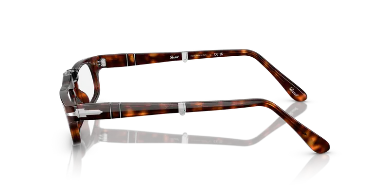 Persol Uomo PO2886V 24 Montature da vista Acetato Tartaruga Trasparente Squadrata Normale miniatura 3