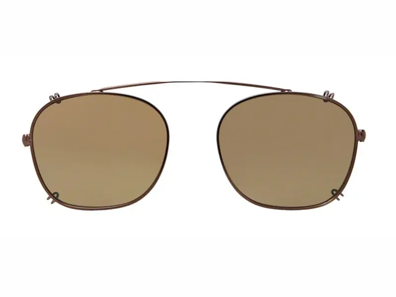 Persol Uomo PO3007C 962/83 Aggiuntivi Metallo Marrone  Squadrata Polarizzata