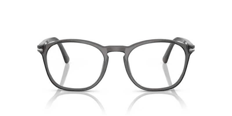 Persol Uomo PO3007VM 1196 Montature da vista Acetato Grigio Trasparente Squadrata Normale miniatura 2
