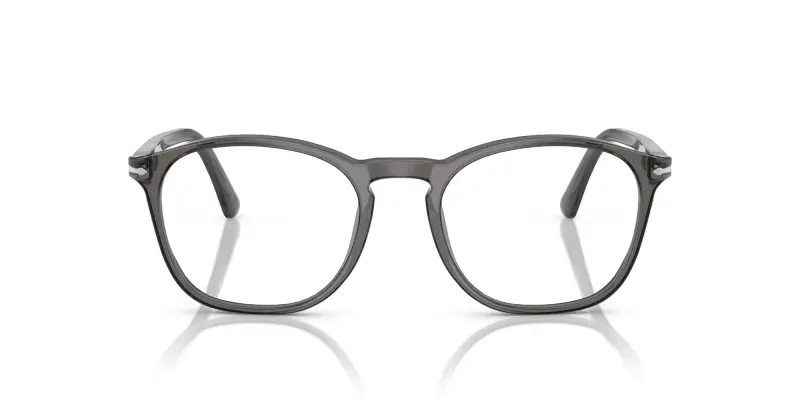 Uomo PO3007VM 1196 Montature da vista Acetato Grigio Trasparente Squadrata Normale miniatura 3