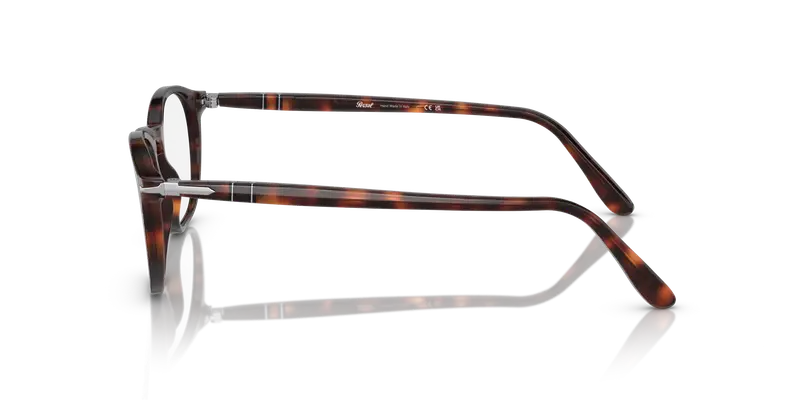 Persol Uomo PO3007VM 24 Montature da vista Acetato Tartaruga Trasparente Squadrata Normale miniatura 3