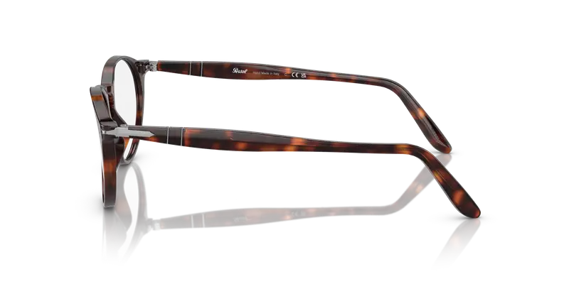 Persol Uomo PO3092V 9015 Montature da vista Acetato Tartaruga Trasparente Pantos Normale miniatura 3