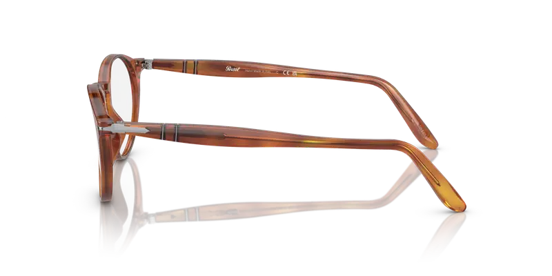 Persol Uomo PO3092V 96 Montature da vista Acetato Marrone Trasparente Pantos Normale miniatura 3