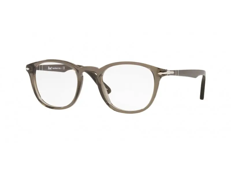 Persol Uomo PO3143V 1103 Montature da vista Plastica Grigio Squadrata