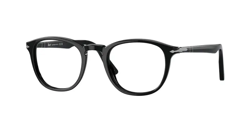 Persol Uomo PO3143V 95 Montature da vista Plastica Nero  Squadrata