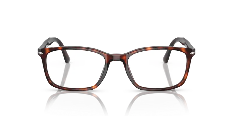 Persol Uomo PO3189V 24 Montature da vista Acetato Tartaruga Trasparente Squadrata Normale miniatura 2
