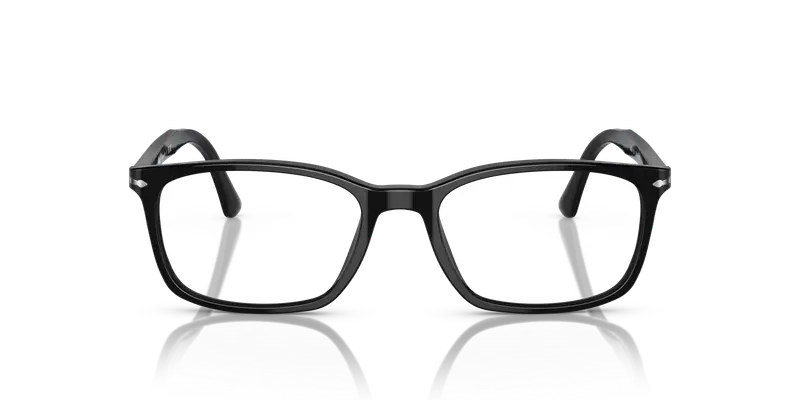 Persol Uomo PO3189V 95 Montature da vista Acetato Nero Trasparente Squadrata Normale miniatura 2