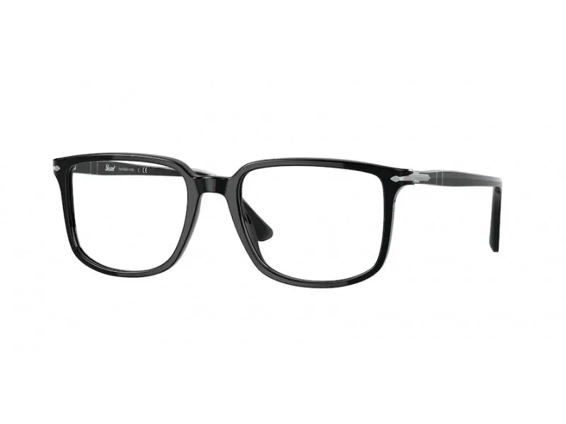 Persol Uomo PO3275V 95 Montature da vista Plastica Nero  Squadrata