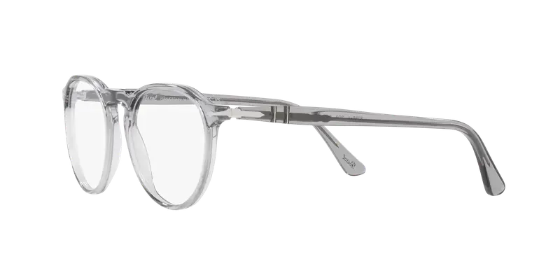 Persol Uomo PO3286V 309 Montature da vista Acetato Grigio Trasparente Pantos Normale miniatura 3