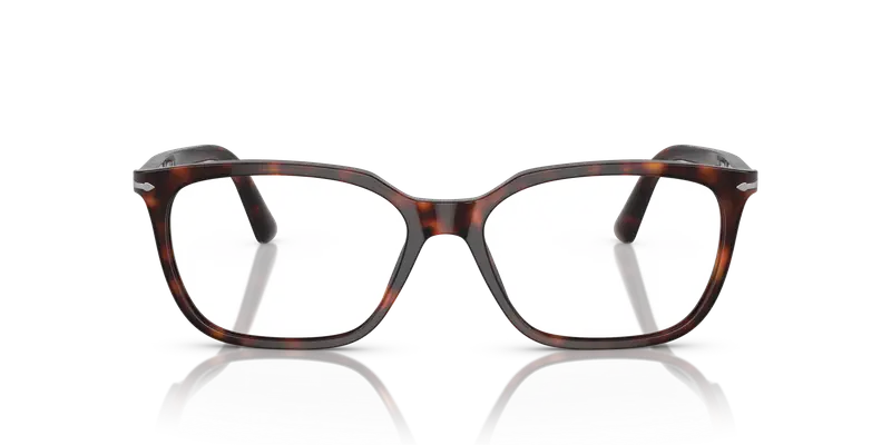 Persol Uomo PO3298V 24 Montature da vista Acetato Tartaruga Trasparente Squadrata Normale miniatura 2